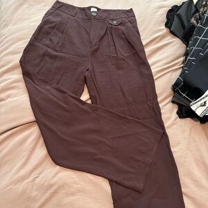 a new day Women's Chocolate Brown Trousers